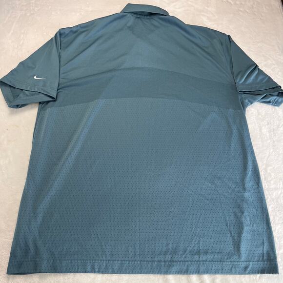 Nike Golf Dry Fit Men's Blue Polo Shirt Size XXL - Picture 2 of 6